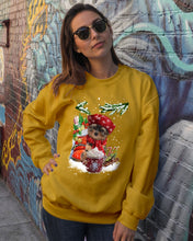 Load image into Gallery viewer, Yorkshire Terrier Loves Drinking Hot Latte Gift For Dog Lovers Sweatshirt
