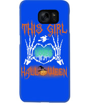 Load image into Gallery viewer, This Girl Loves Halloween Gift For Girls Phone case

