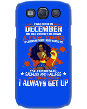 Load image into Gallery viewer, December Superwoman  Life Has Knocked Me Down Birthday Meaningful Gift Phone case
