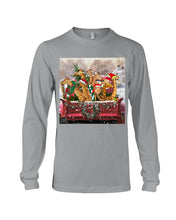 Load image into Gallery viewer, Giraffe Red Car Merry Christmas Gift For Giraffe Lovers Unisex Long Sleeve
