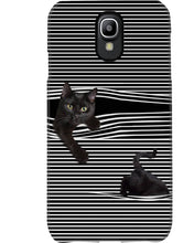 Load image into Gallery viewer, Cats In Your Horizontal Stripes Pocket Trending Gift For Cats Lovers Phone case
