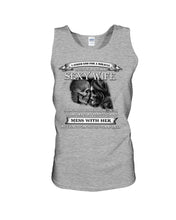 Load image into Gallery viewer, Shes Stubborn Messy And A Brat At Times Black Gift For Husband Unisex Tank Top
