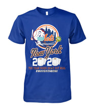 Load image into Gallery viewer, Lets New York The Year When Shot Got Real Custom Design Guys Tee
