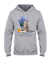 Load image into Gallery viewer, Cat With Coffee Is The Satisfaction Gift For Cat Lovers Hoodie
