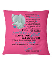 Load image into Gallery viewer, Gift For Abuelo I Love You And Always Will   Custom Design Pillow Cover
