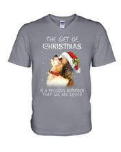 Load image into Gallery viewer, We Are Loved Shih Tzu Gift For Dog Lovers Guys V-Neck
