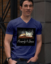 Load image into Gallery viewer, Nursing And Jesus Gift For Family Guys V-Neck
