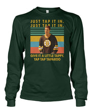 Load image into Gallery viewer, Just Tap It In A Little Tappy Retro Design Gift For Men Unisex Long Sleeve
