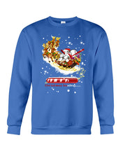 Load image into Gallery viewer, Baseball Xmas Sleigh Loading Gift For Baseball Lovers Sweatshirt
