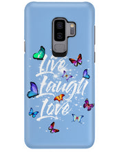 Load image into Gallery viewer, Butterfly Live Laugh Love Gift For Lover Phone case
