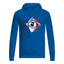 Load image into Gallery viewer, Corse Super Hero Flag Patriot Gift For Men Hoodie
