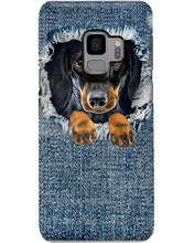 Load image into Gallery viewer, Lovely Dachshund Special Custom Design  For Dog Lovers Phone case
