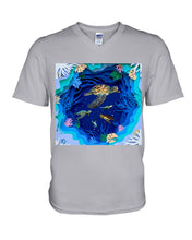 Load image into Gallery viewer, Turtles Love Sea Gift For Turtle Lovers Guys V-Neck
