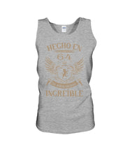 Load image into Gallery viewer, Hecho En 64 56      Anos Siendo Increible Special Custom Design Unisex Tank Top
