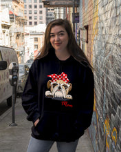 Load image into Gallery viewer, Black Phone Case Bulldog Mom Gift For Bulldog Lovers Hoodie

