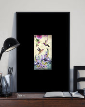 Load image into Gallery viewer, Humming Birds Flower Unique Custom Design Vertical Poster
