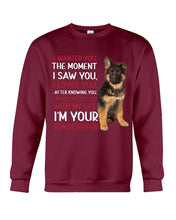 Load image into Gallery viewer, German Shepherd I Wanted You I Loved You Gift For Dog Lovers Sweatshirt
