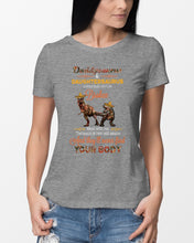 Load image into Gallery viewer, Daddysaurus Daughtersaurus A Bond That Can't Be Broken Ladies Tee
