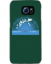 Load image into Gallery viewer, Pinpoint The Location In The Space Blue Phone case

