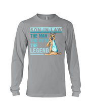 Load image into Gallery viewer, Gift For Son-In-Law The Man The Myth The Legend Trending Unisex Long Sleeve
