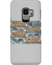 Load image into Gallery viewer, Do What Makes You Happy With Bats Gift For Girls Phone case
