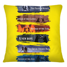 Load image into Gallery viewer, Attack Of The Clones A New Hope Pillow Cover
