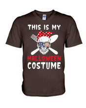 Load image into Gallery viewer, This Is My Halloween Costume Gift For Men Guys V-Neck
