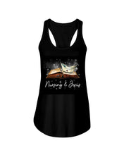 Load image into Gallery viewer, Nursing And Jesus Gift For Family Ladies Flowy Tank
