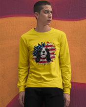Load image into Gallery viewer, English Cocker Spaniel US Sunflower Gift For Dog Lovers Unisex Long Sleeve
