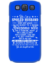 Load image into Gallery viewer, Shes Stubborn Messy And A Brat At Times Black Gift For Husband Phone case
