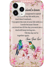 Load image into Gallery viewer, Til The Day We're Together Humming Birds Phone case
