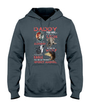 Load image into Gallery viewer, Daddy You Are As Strong As Lion Trending Gift For Animal Lovers Hoodie
