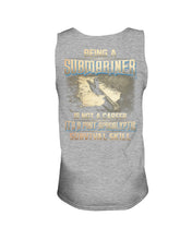 Load image into Gallery viewer, Being A Submariner Is Not A Career Survival Skill Unisex Tank Top

