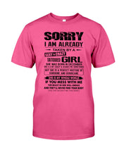 Load image into Gallery viewer, I'm Already Taken By December Sexy And Crazy Girl For Birthday Gift Guys Tee
