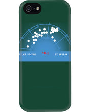 Load image into Gallery viewer, Pinpoint The Location In The Space Blue Phone case

