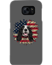 Load image into Gallery viewer, English Cocker Spaniel US Sunflower Gift For Dog Lovers Phone case
