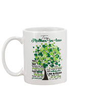 Load image into Gallery viewer, Gift For Mother-In-Law Meaningful Message Thank You For Your Warm Smiles Mug
