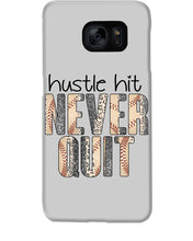 Load image into Gallery viewer, Baseball Hustle Hit Never Quit Gift For Lovers Phone case
