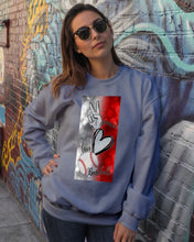 Load image into Gallery viewer, Baseball Peaceful Love Gift For Baseball Lovers Sweatshirt
