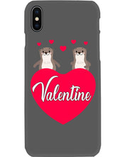 Load image into Gallery viewer, Couple Otter Valentine's Day Gift For Otter Lovers Phone case
