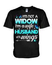 Load image into Gallery viewer, I'm A Wife Husband With Wings Trending Guys V-Neck
