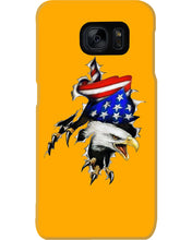 Load image into Gallery viewer, Eagle Giant Scratch USA Flag Gift For Women Phone case
