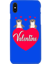 Load image into Gallery viewer, Couple Otter Valentine's Day Gift For Otter Lovers Phone case
