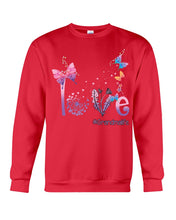 Load image into Gallery viewer, Love Butterflies Grandma Life Gift For Grandma Sweatshirt
