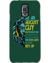 Load image into Gallery viewer, As An August I Am The Kind Of Man Lion Birthday Gift Phone case
