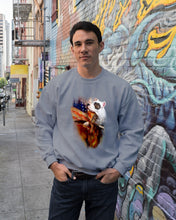 Load image into Gallery viewer, Dogo Argentino American Wings Gift For Dog Lovers Sweatshirt
