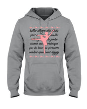 Load image into Gallery viewer, Ballet Words Pink Pattern Gift For Ballet Dancer Hoodie
