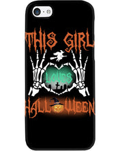 Load image into Gallery viewer, This Girl Loves Halloween Gift For Girls Phone case
