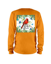 Load image into Gallery viewer, Scarlet Macaw With Butterflies I Am Always With You Gift For Lover Unisex Long Sleeve
