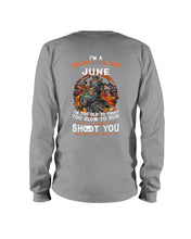 Load image into Gallery viewer, Grumpy Old Man June Too Slow To Run Birthday Meaningful Gift Unisex Long Sleeve
